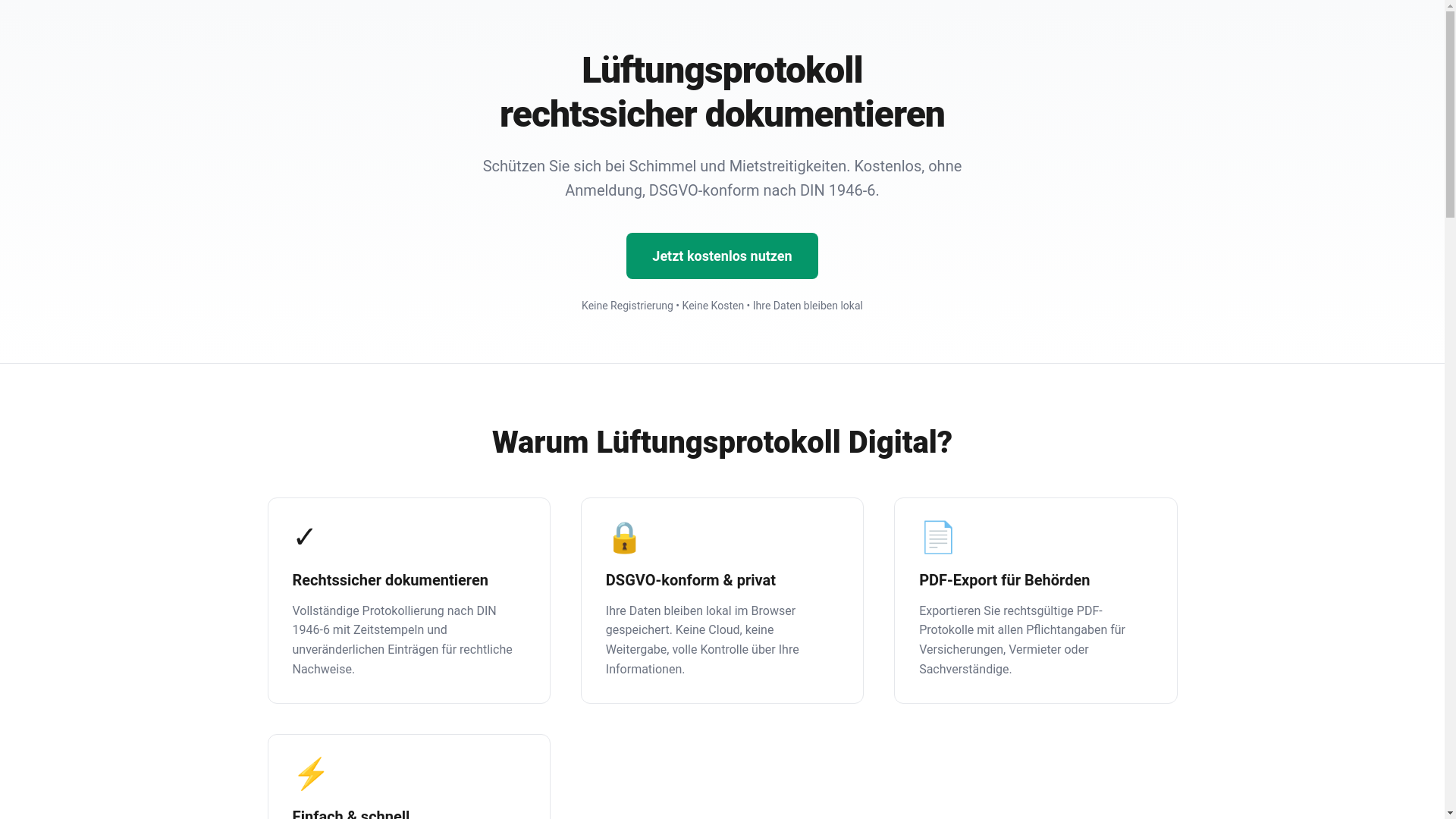 website screenshot of https://lueftungsprotokoll-digital-de.pages.dev/
