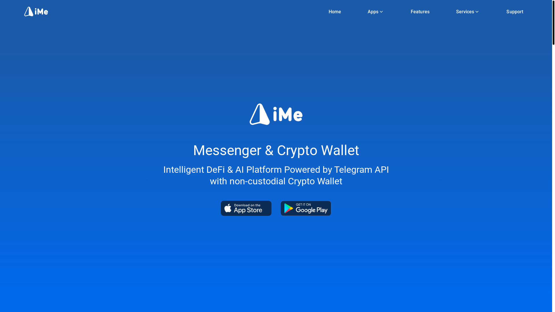 website screenshot of https://imem.app