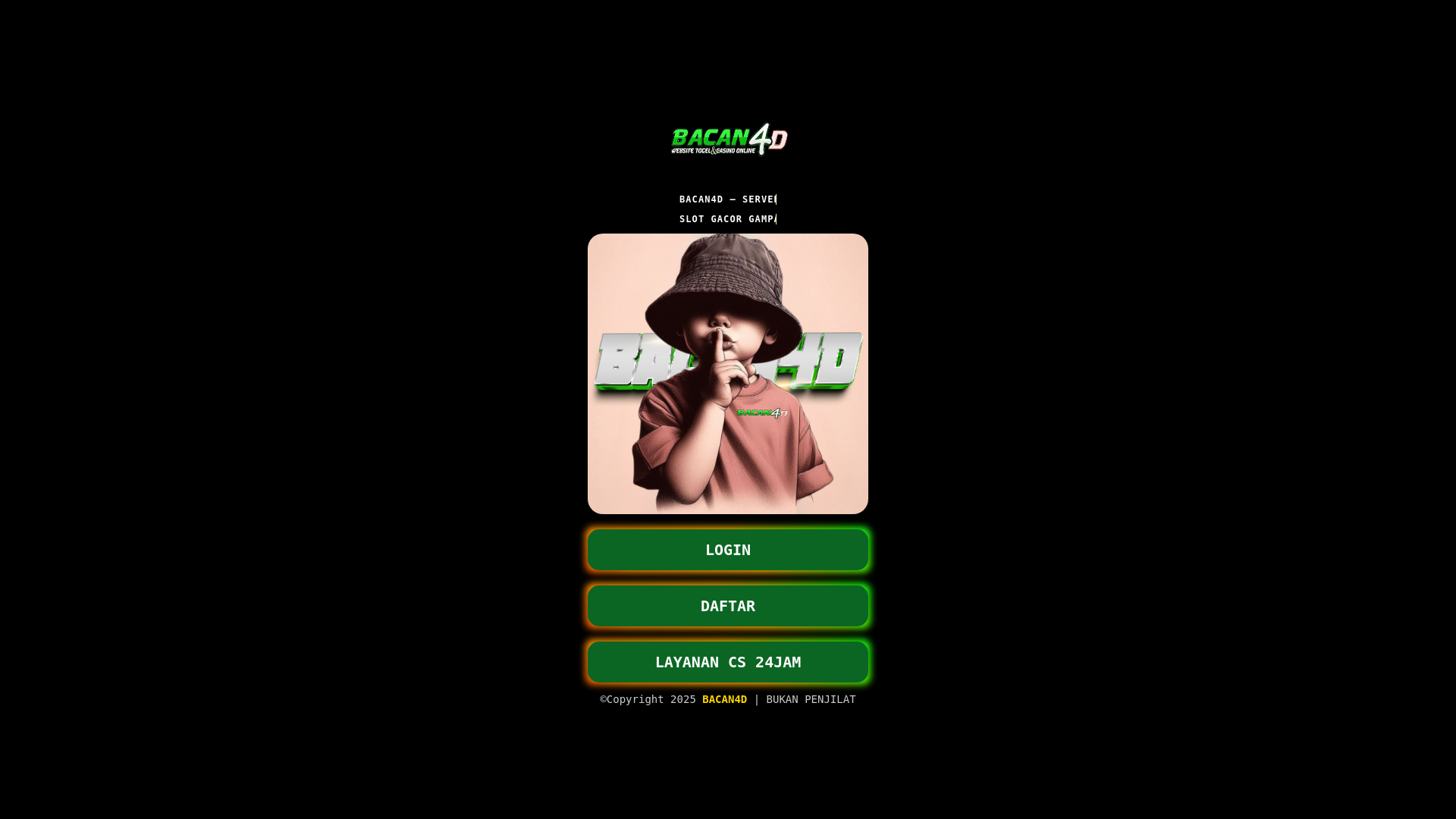 website screenshot of https://bacan4droam.pages.dev/