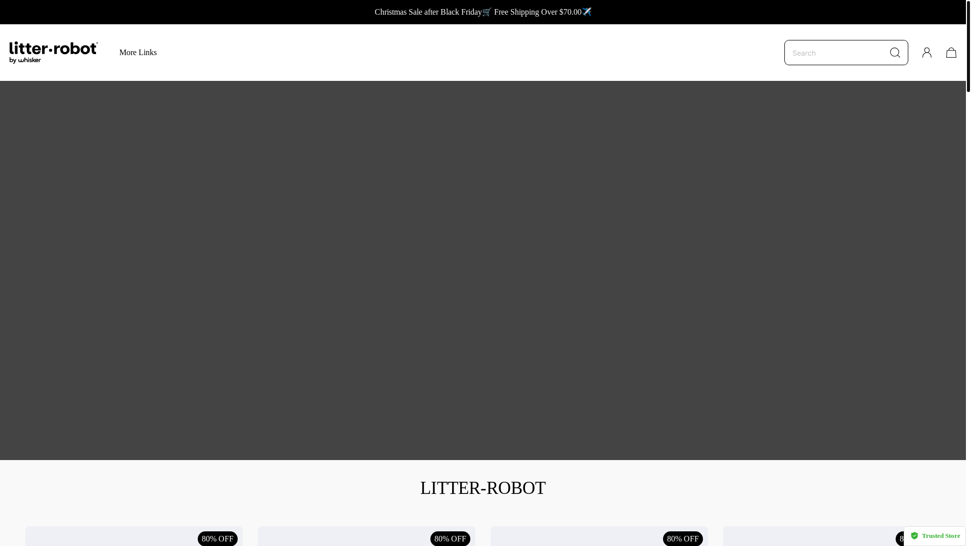 website screenshot of https://litter-robotonline.com/