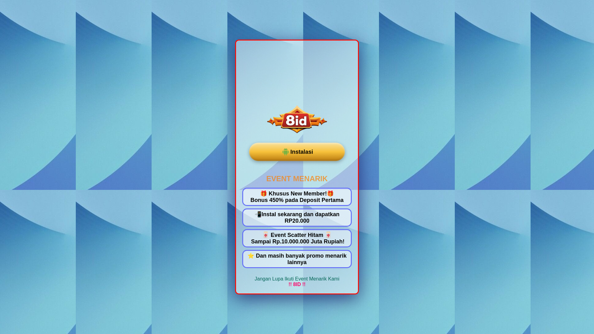 website screenshot of https://iklanbaguss.pages.dev/
