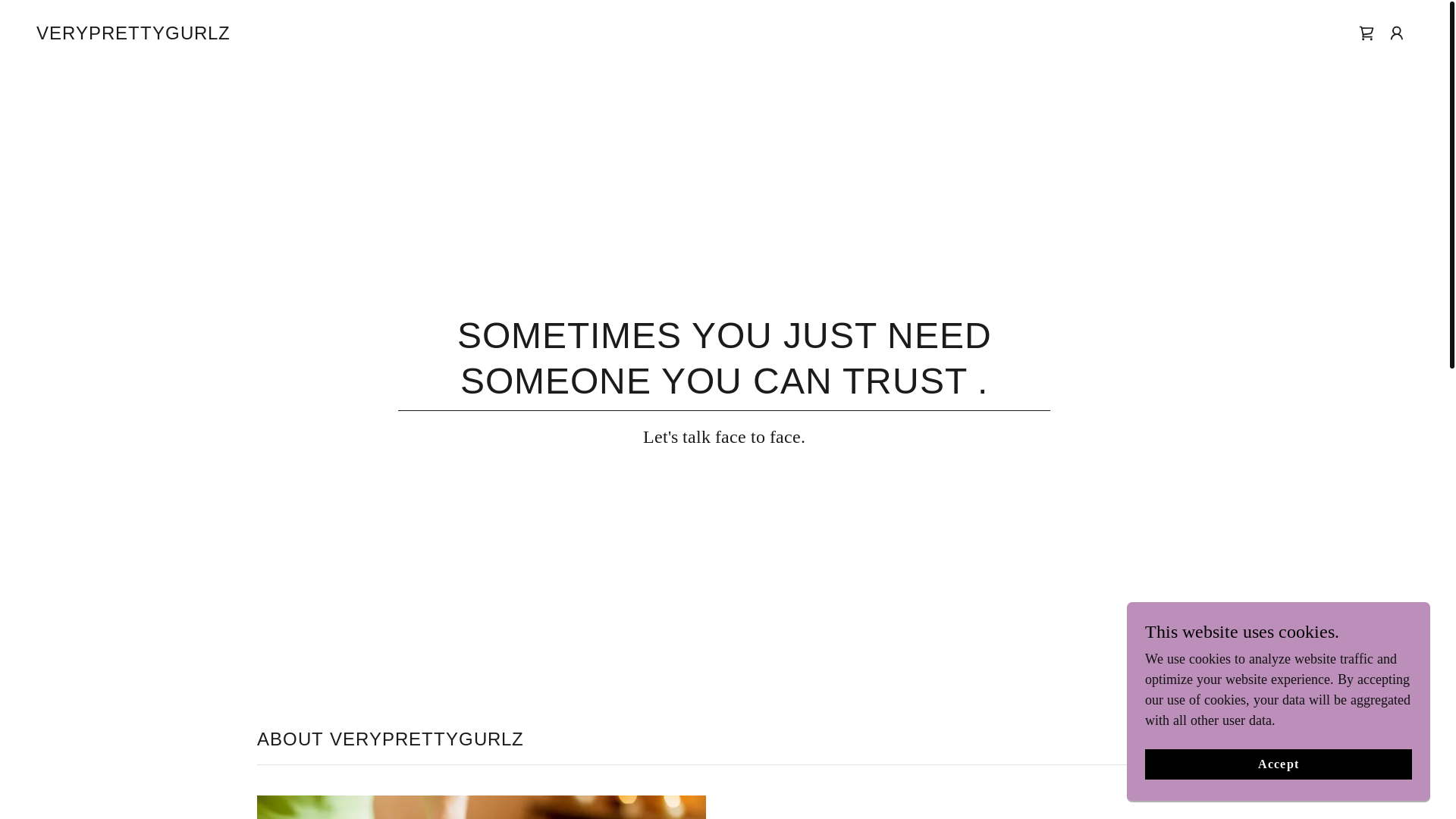 website screenshot of https://veryprettygurlz.com/