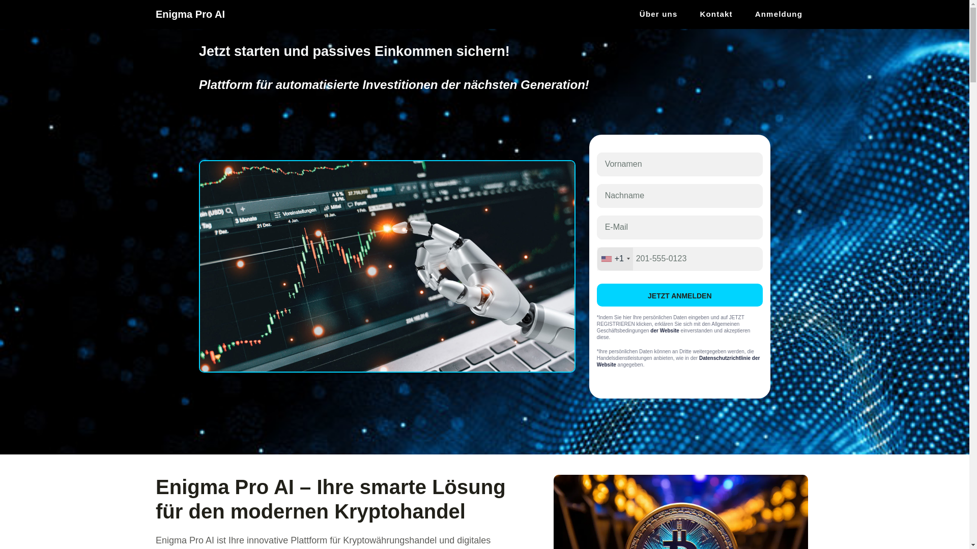 website screenshot of https://enigmaproaiex.de/