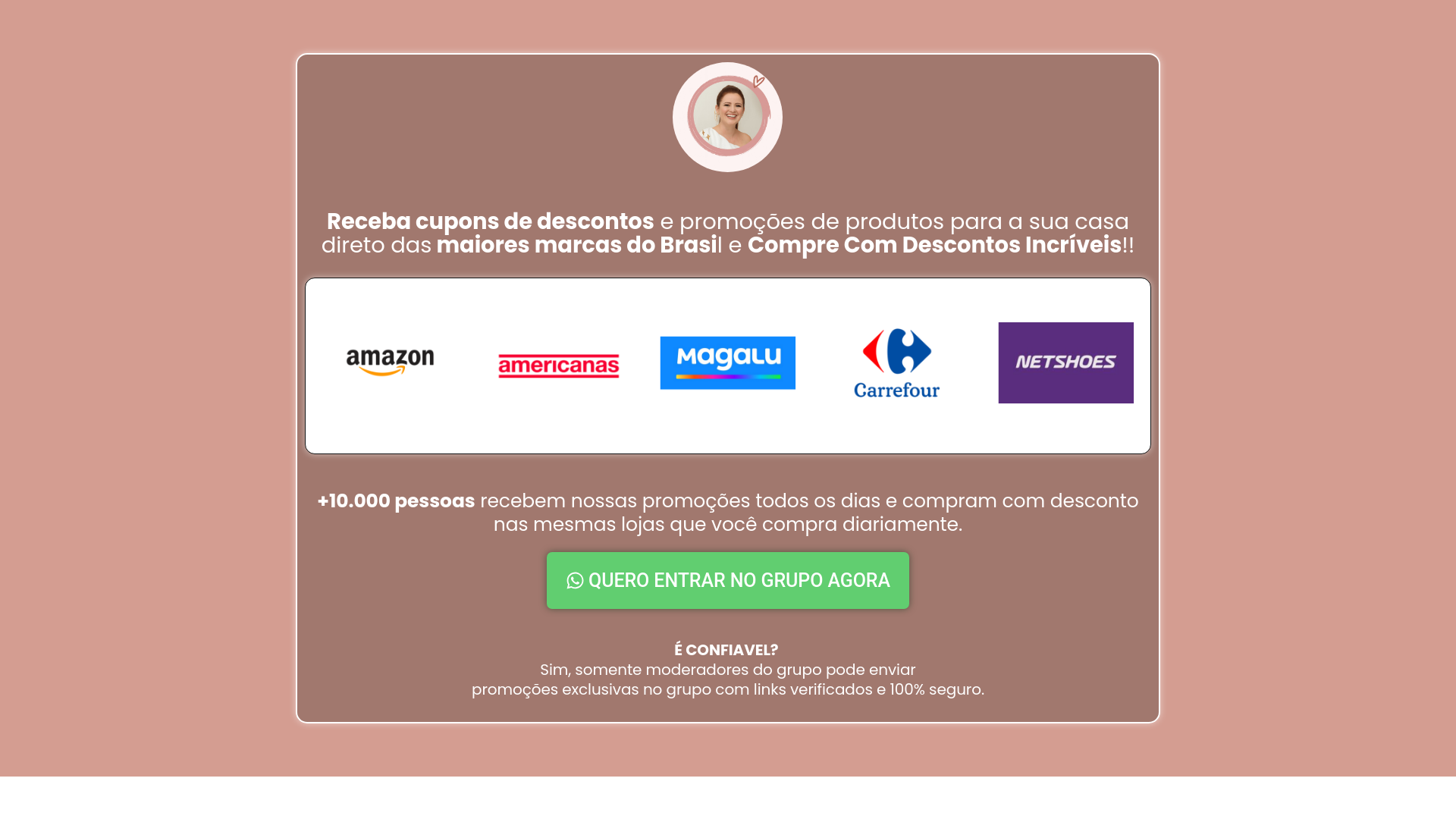 website screenshot of https://promoparaluxar.shop/