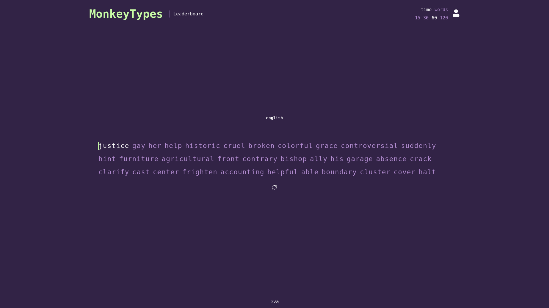 website screenshot of https://monkey-types.pages.dev/