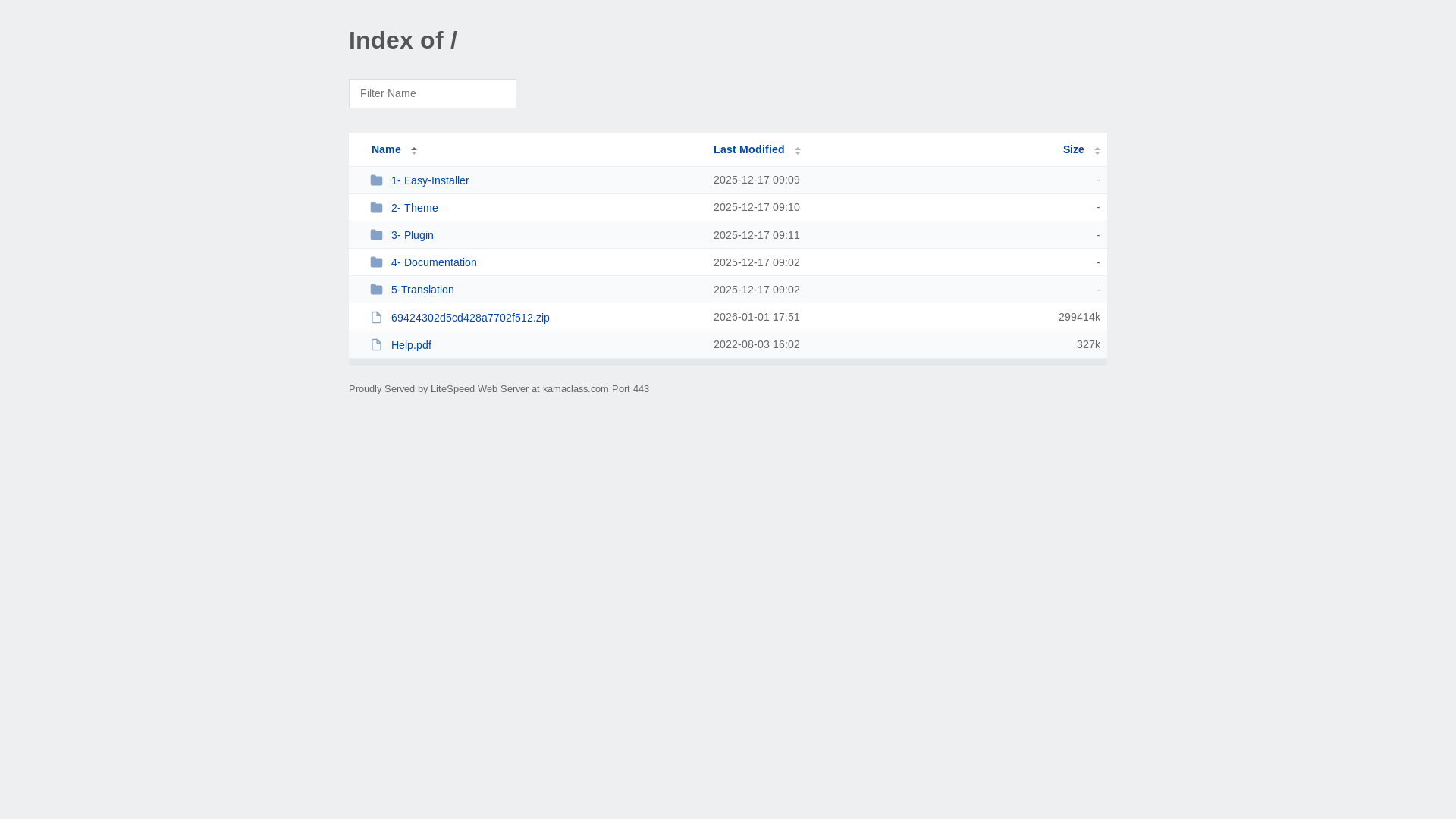 website screenshot of https://kamaclass.com/