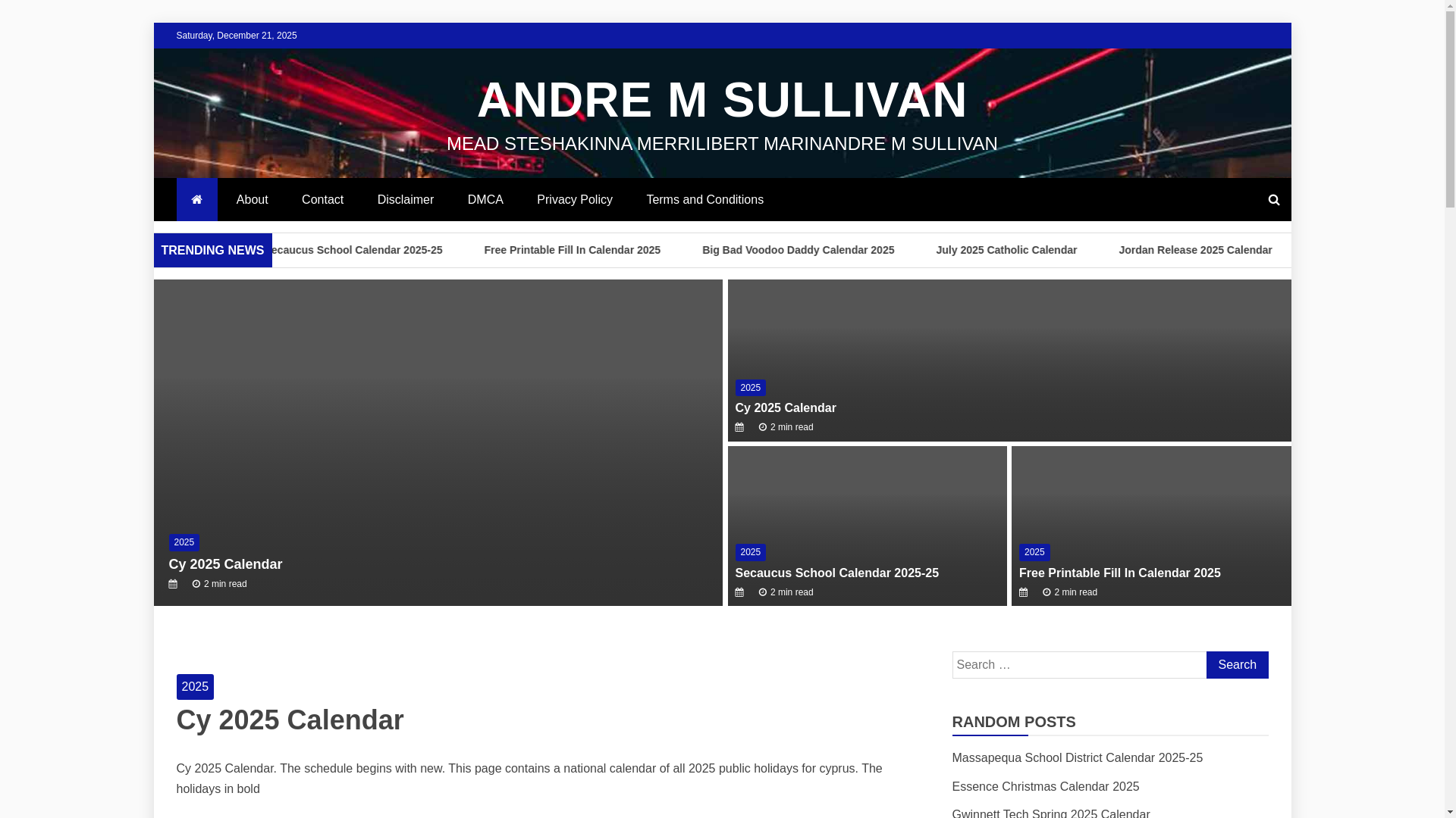 website screenshot of https://andremsullivanr.pages.dev/