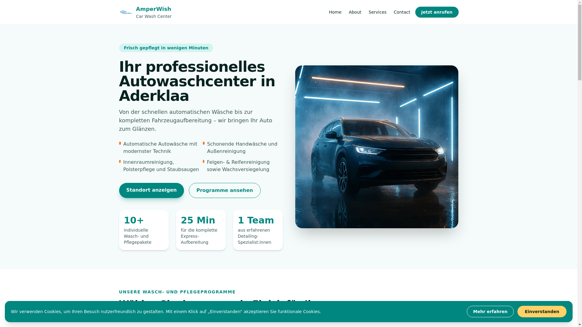 website screenshot of https://amperwish.shop/