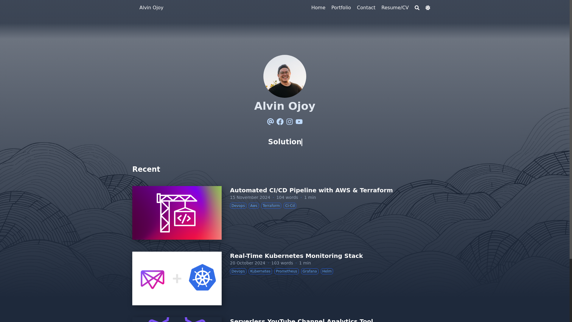 website screenshot of https://my-portfolio-website-1cb.pages.dev/