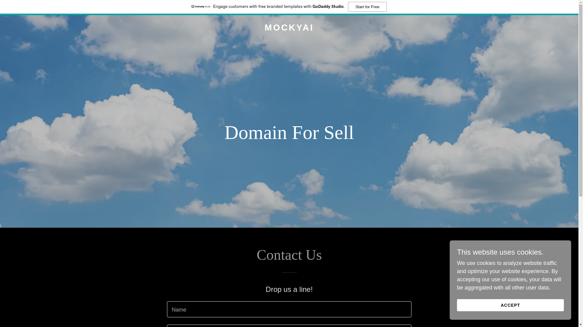 website screenshot of https://mockyai.com/
