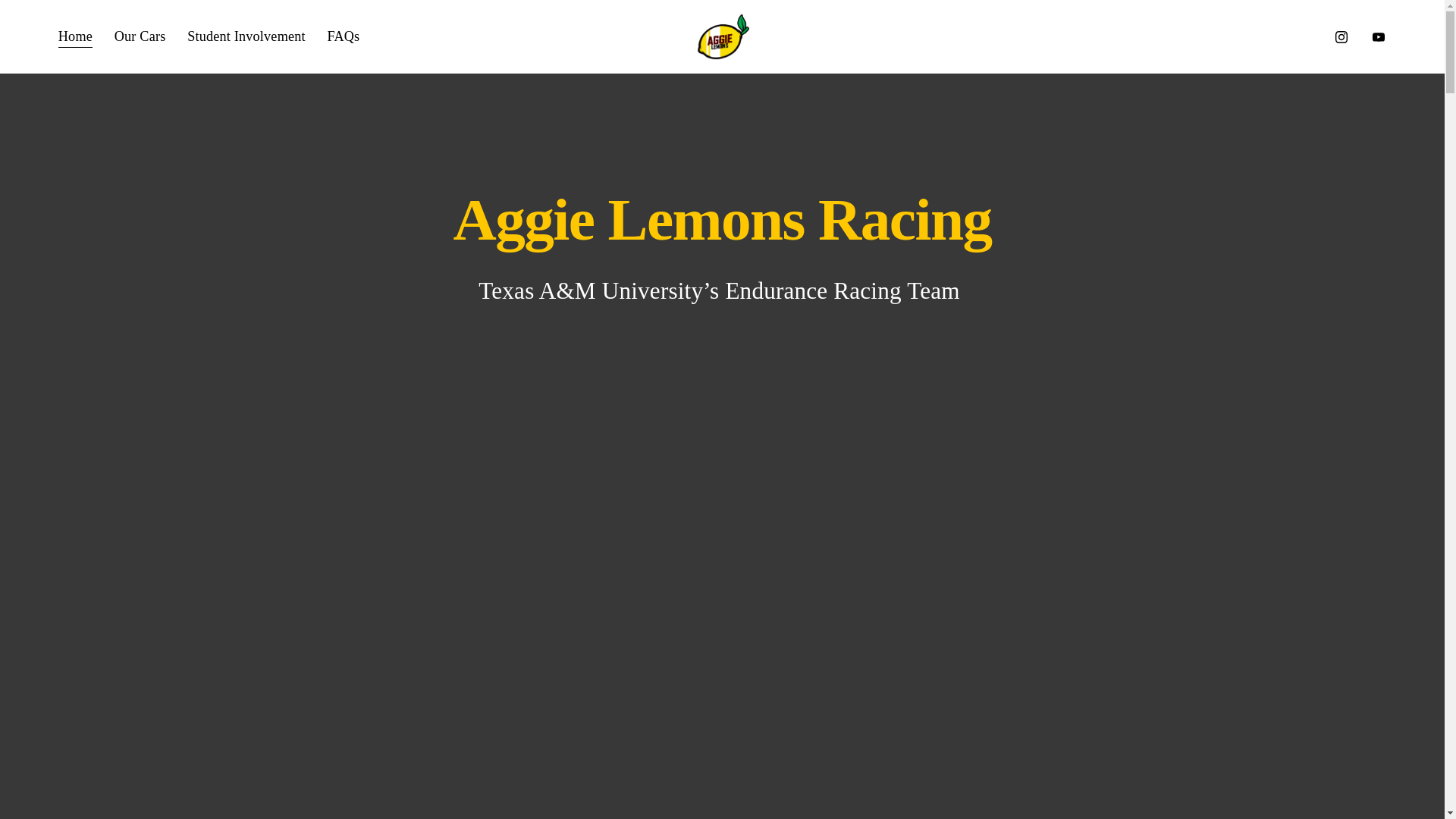 website screenshot of https://aggielemonsracing.org/