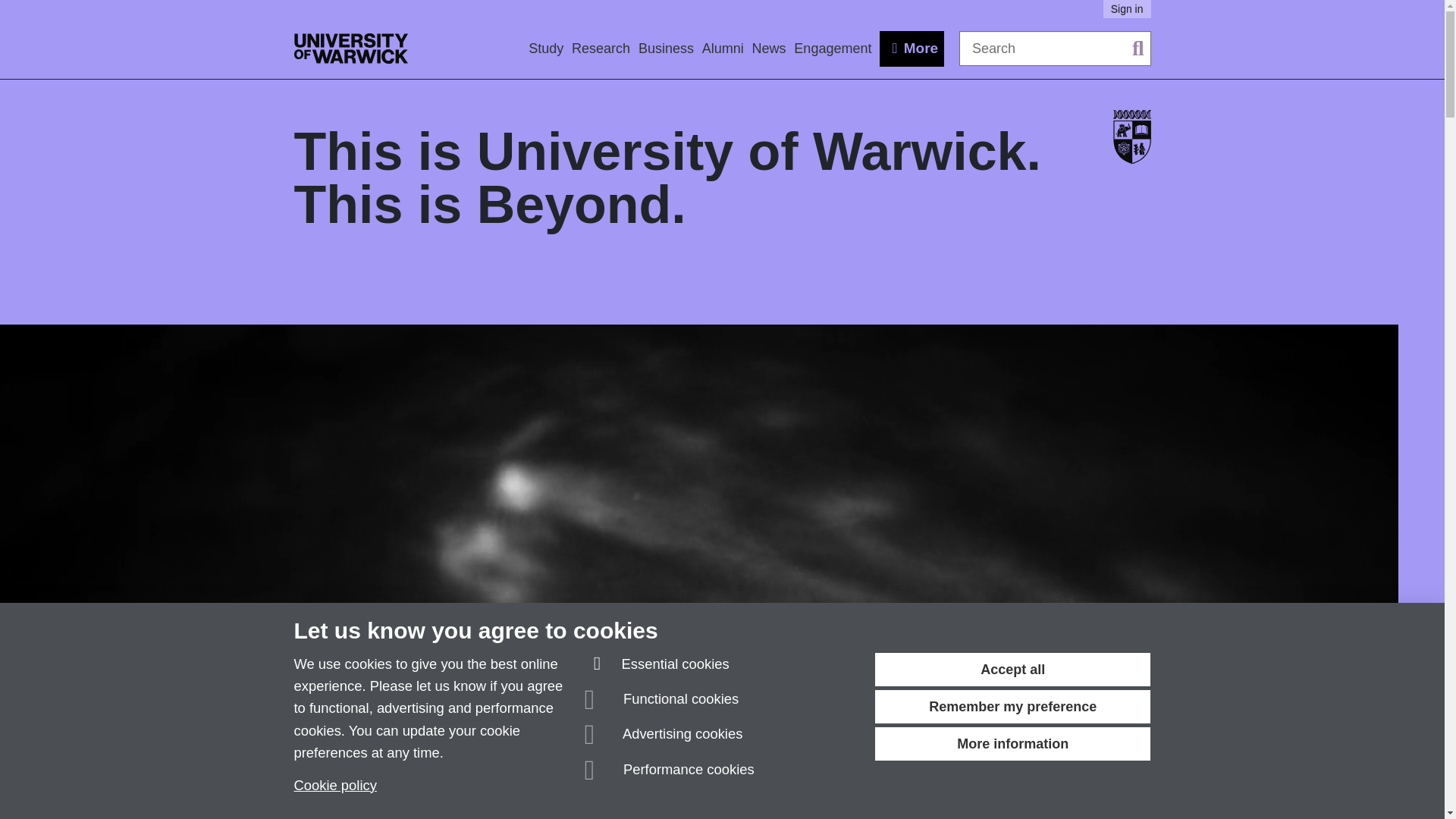 website screenshot of https://warwick.ac.uk/