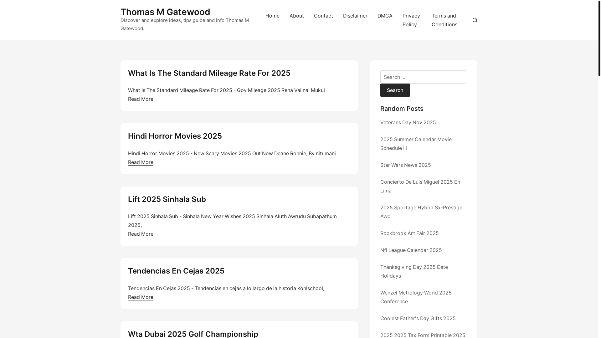 website screenshot of https://thomasmgatewoods.pages.dev/