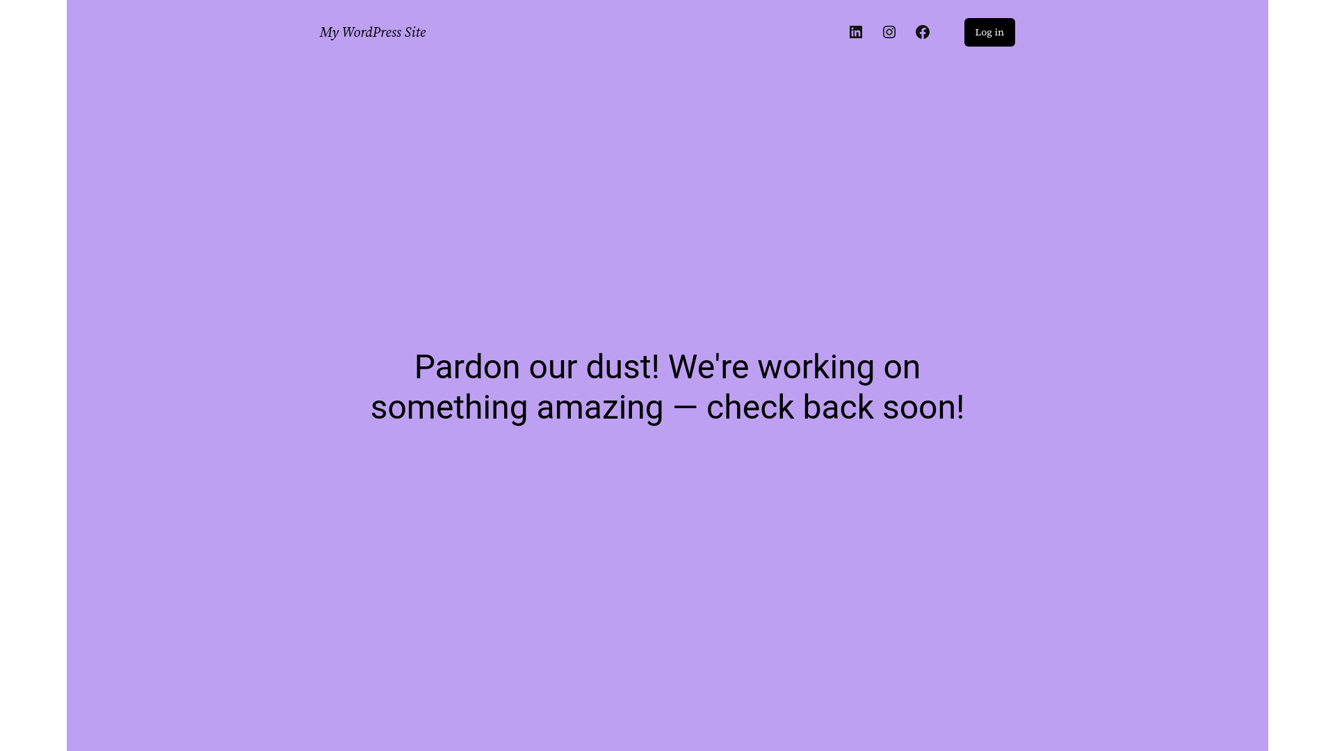 website screenshot of https://atomictester2023justfortesting.blog/