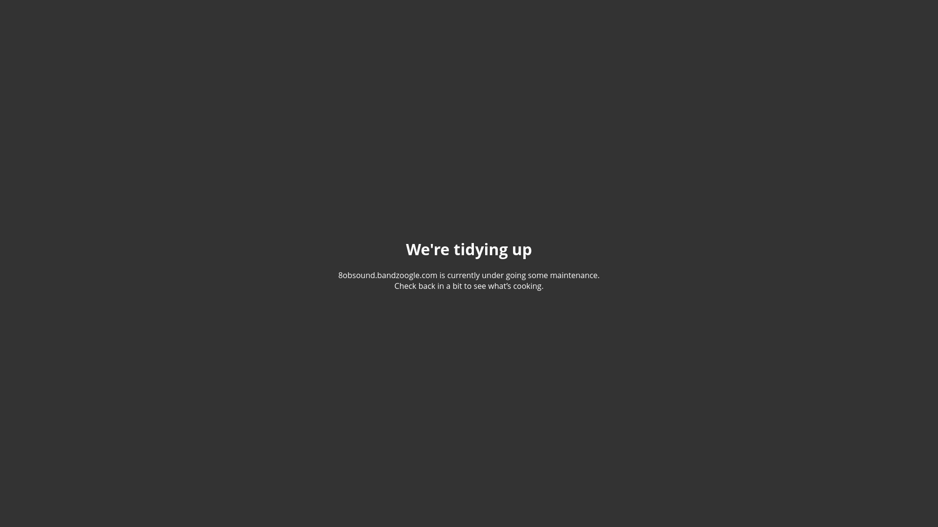 website screenshot of https://8obentertainment.com/