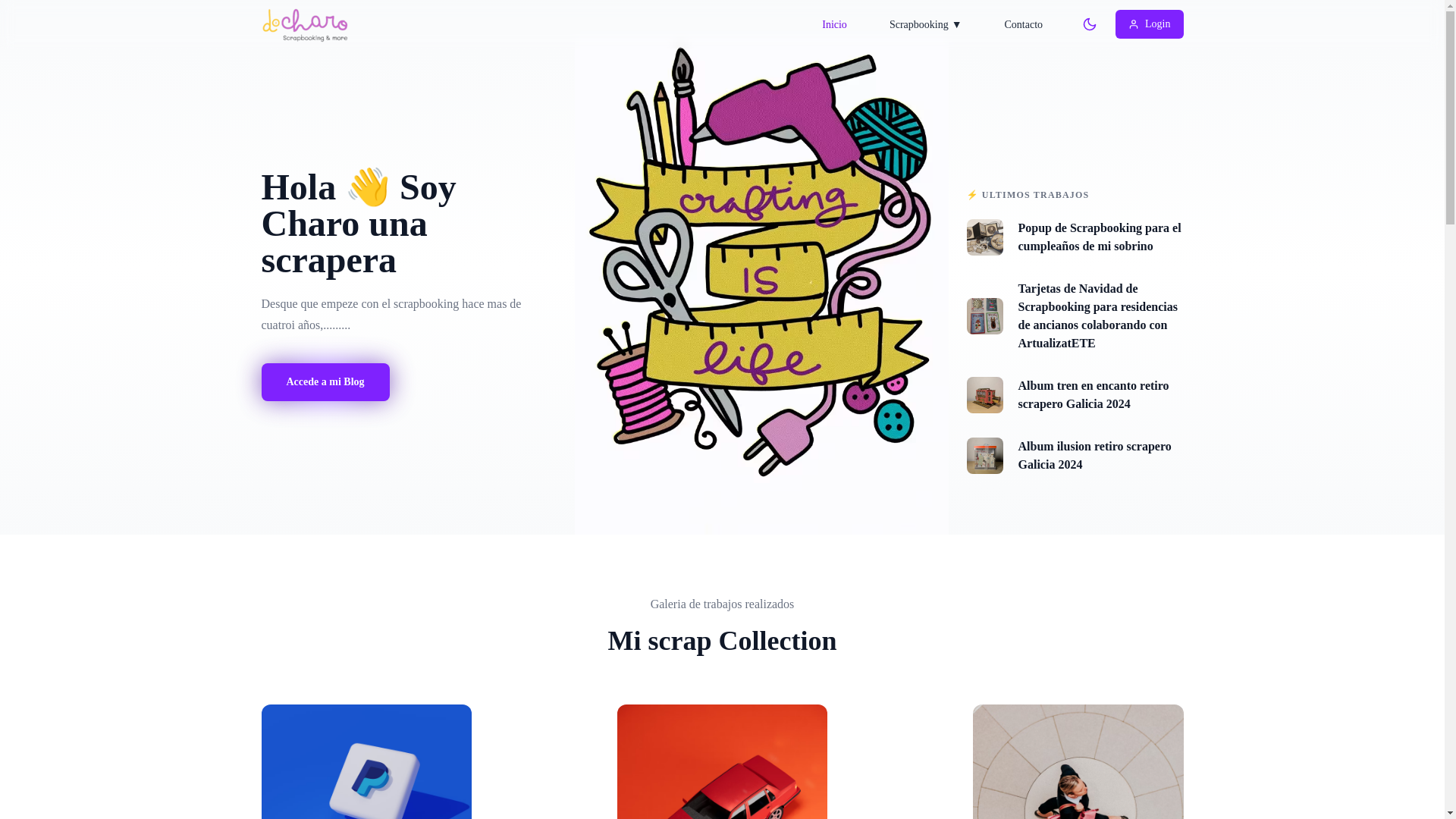 website screenshot of https://dcharo.pages.dev/