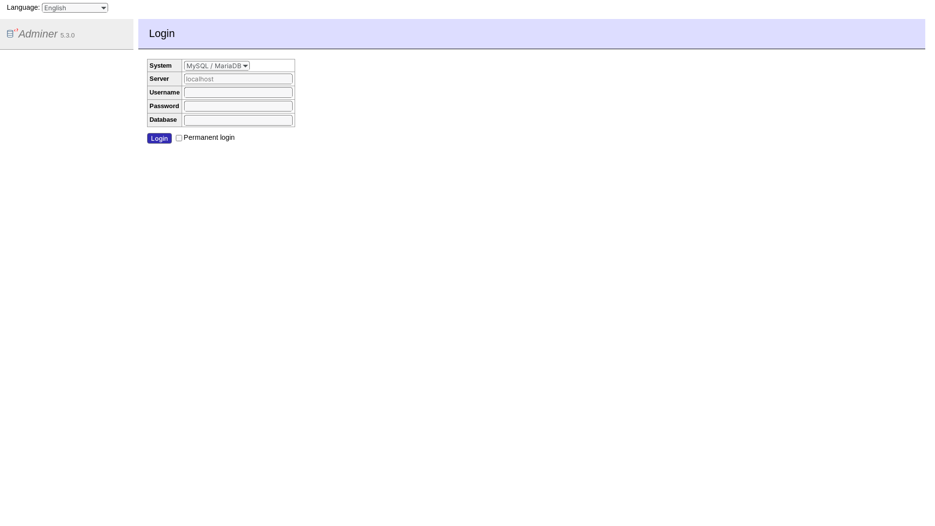 website screenshot of https://tonybackenddb.co.uk/