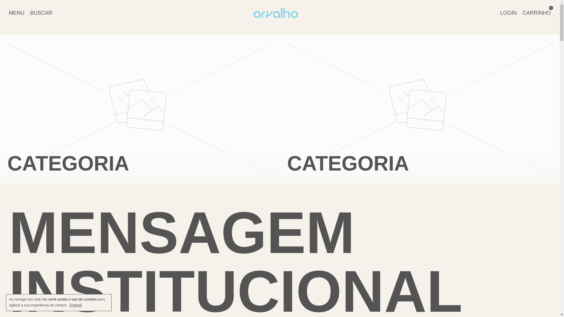 website screenshot of https://useorvalho.com.br/