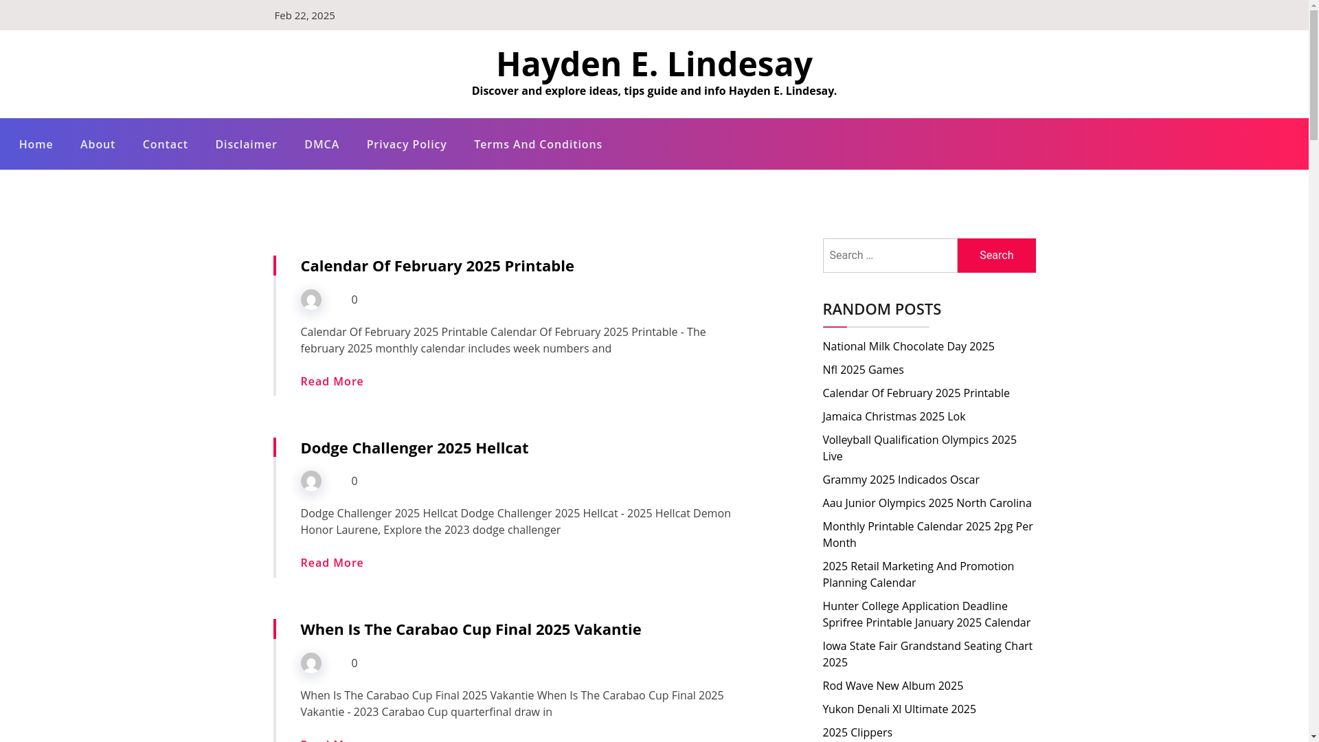 website screenshot of https://haydenelindesay.pages.dev/