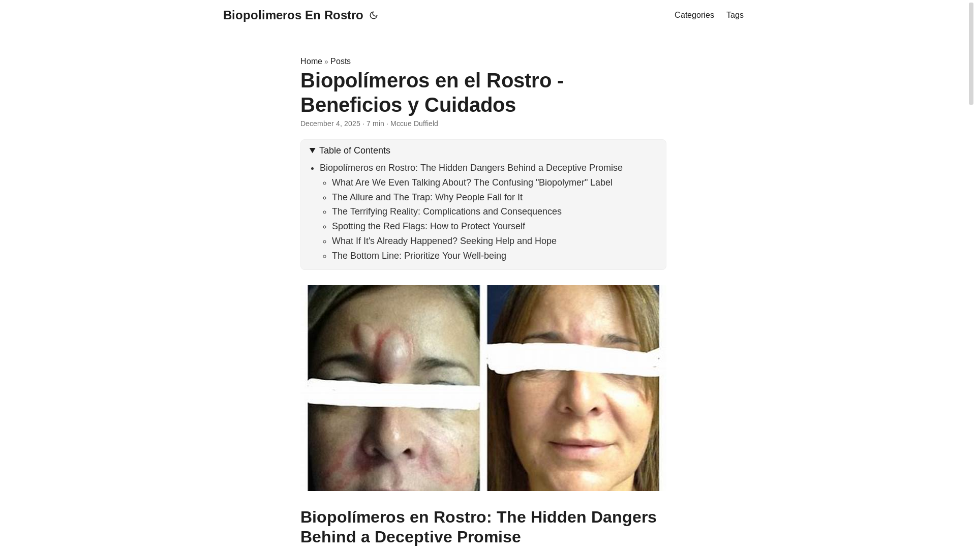 website screenshot of https://biopolimerosenrostro.pages.dev/