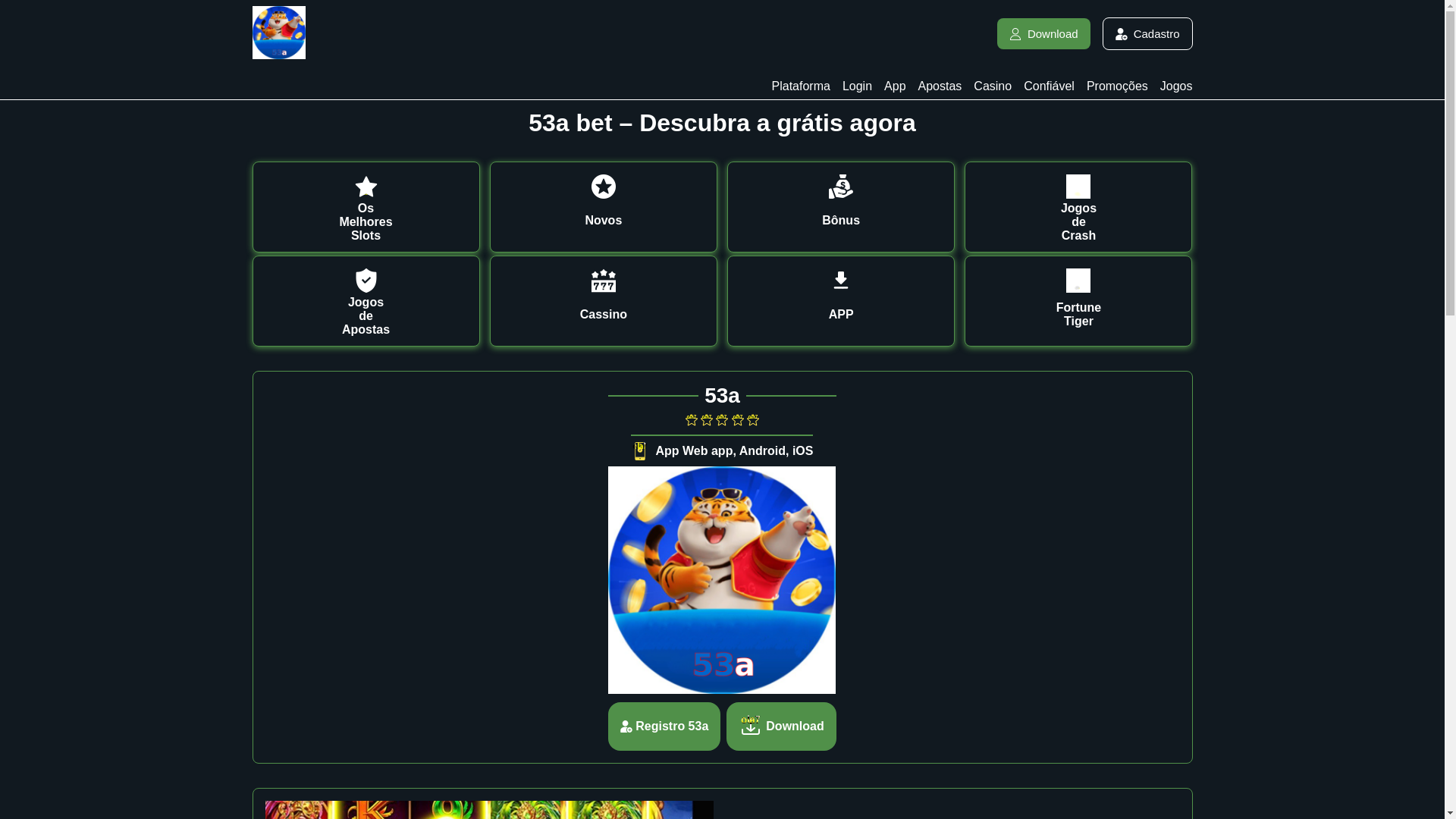 website screenshot of https://53a-apk.com/
