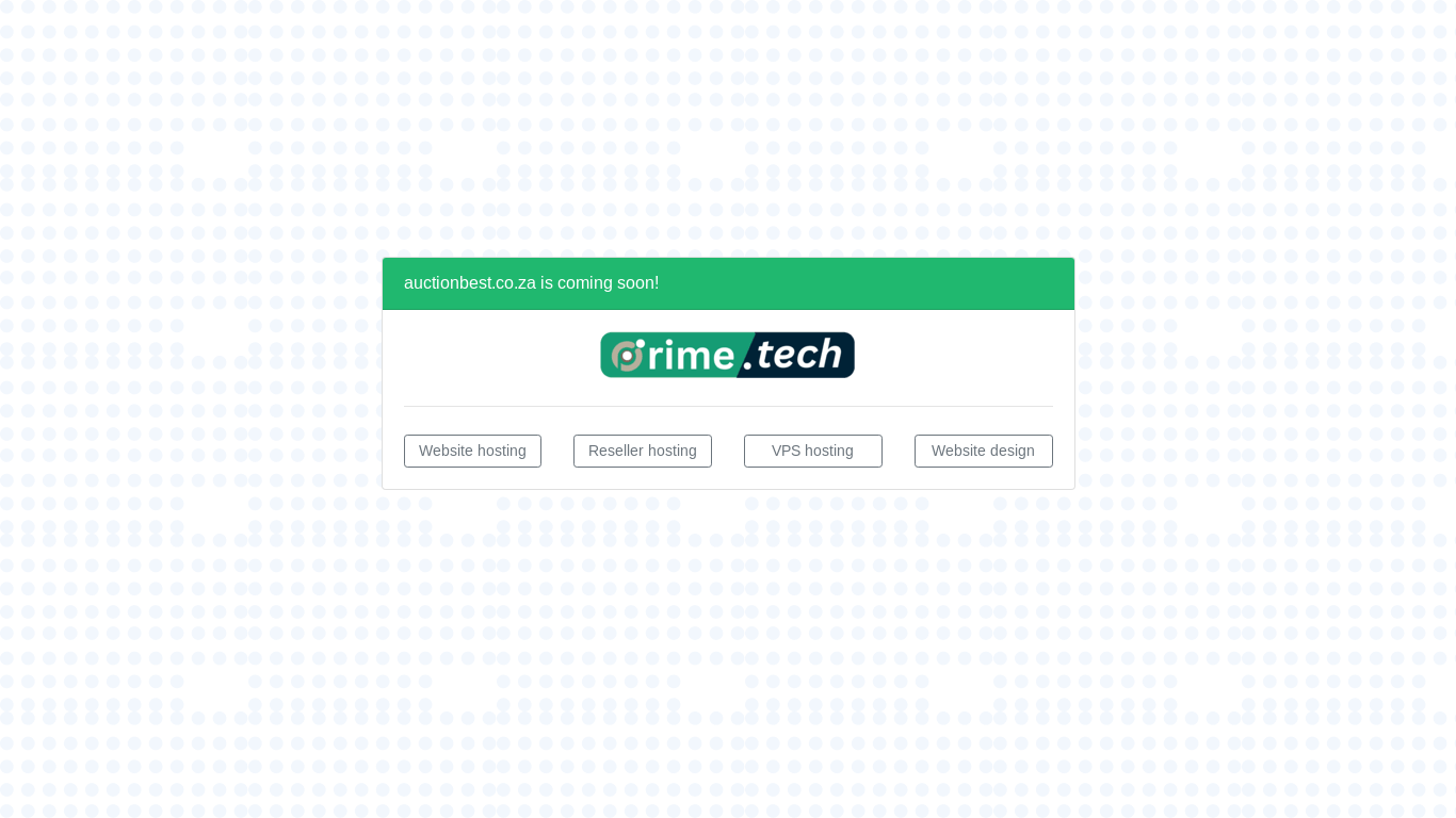 website screenshot of https://auctionbest.co.za/