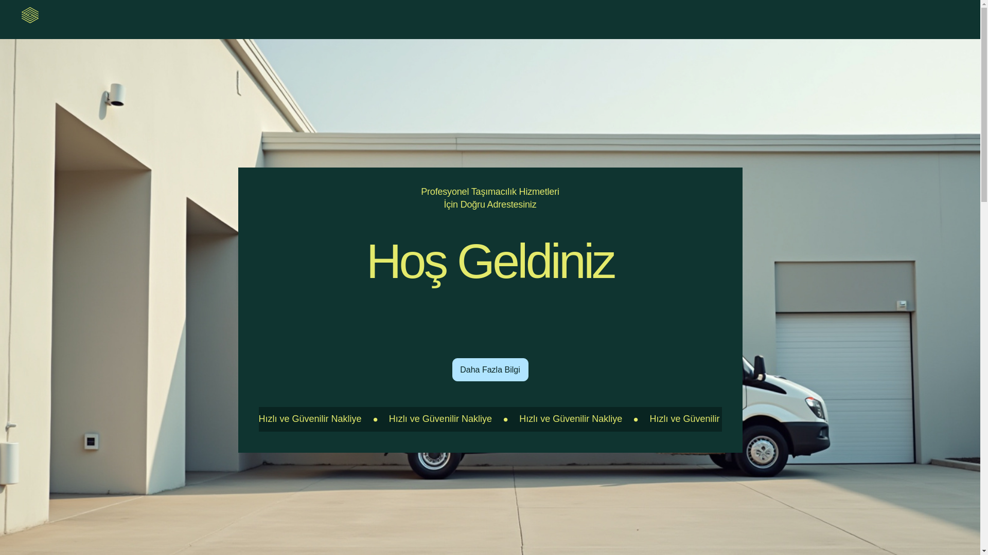 website screenshot of https://mganakliyat.com/