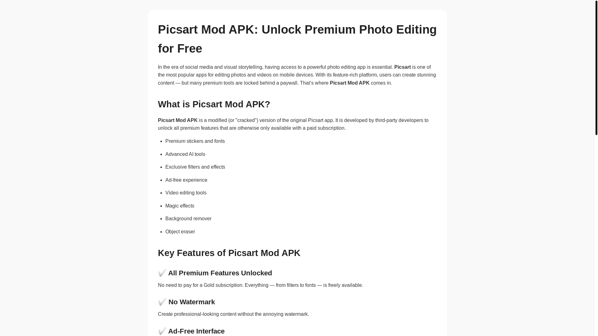 website screenshot of https://picsartharami.pages.dev/