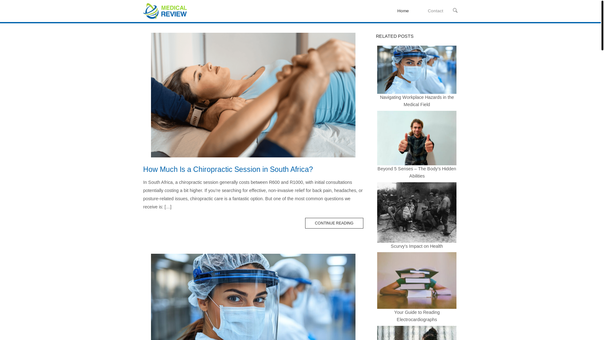 website screenshot of https://medicalreview.pages.dev/