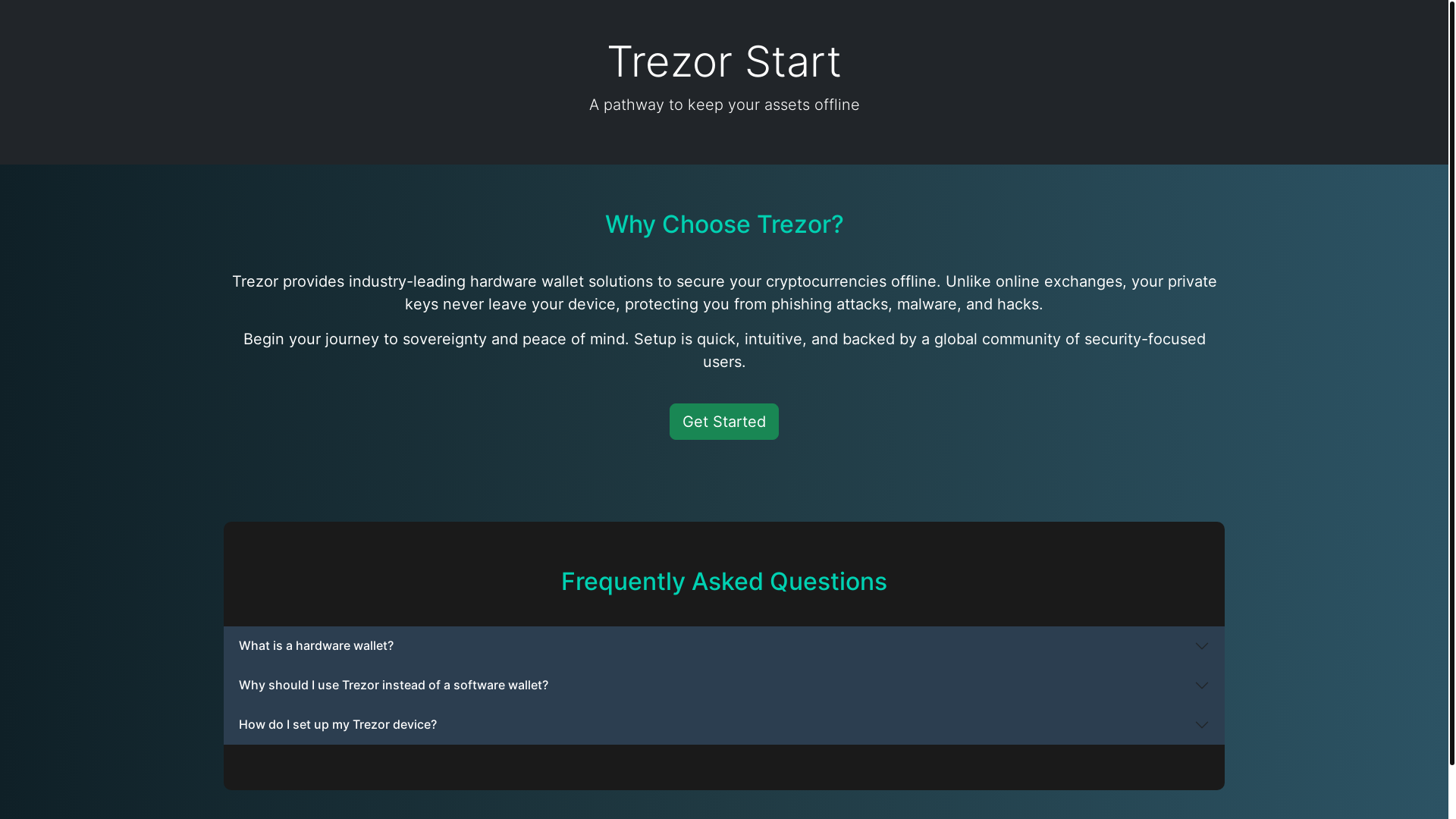 website screenshot of https://public-trezur.pages.dev/