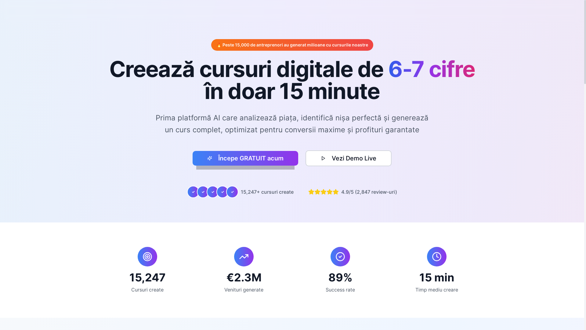 website screenshot of https://eproduct.ai/