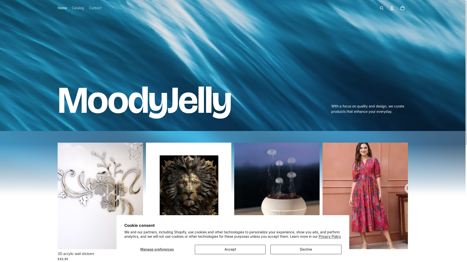 website screenshot of https://moodyjelly.shop/