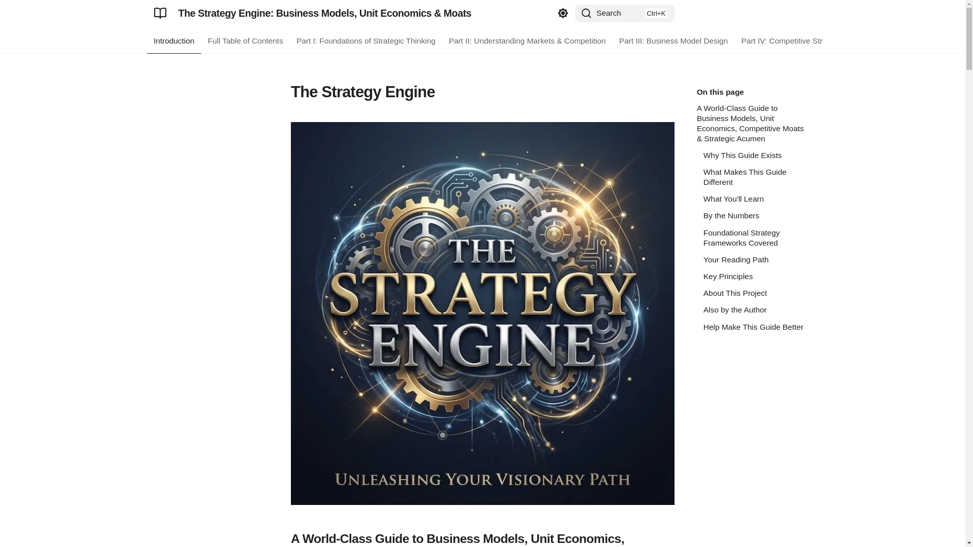 website screenshot of https://strategy-engine.in