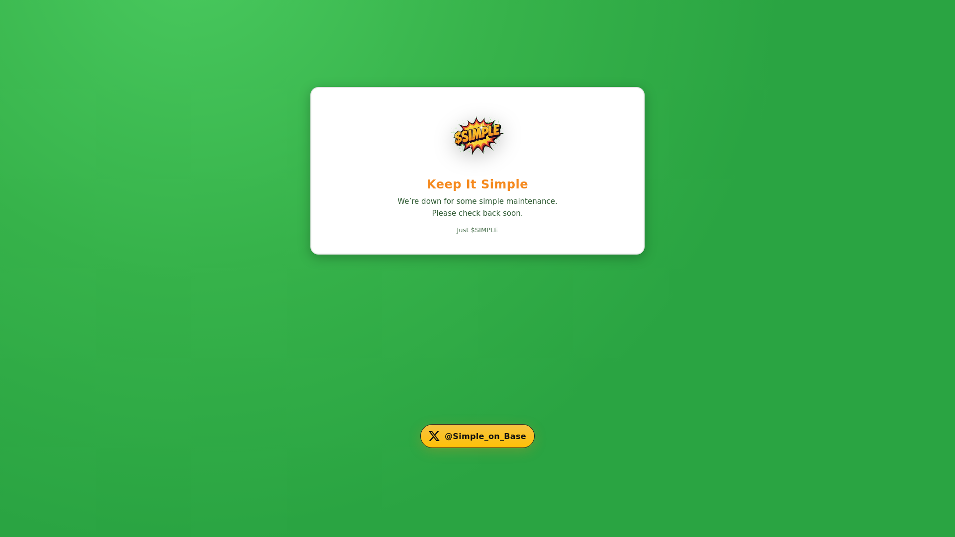 website screenshot of https://simple-a85.pages.dev/