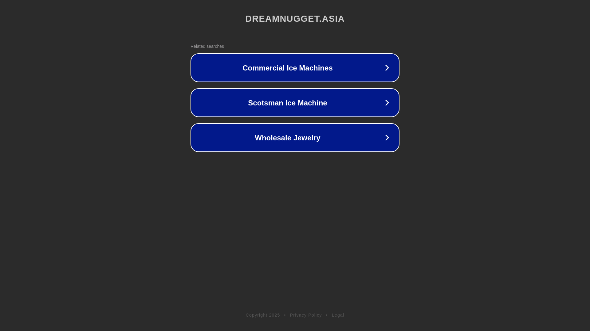 website screenshot of https://dreamnugget.asia/