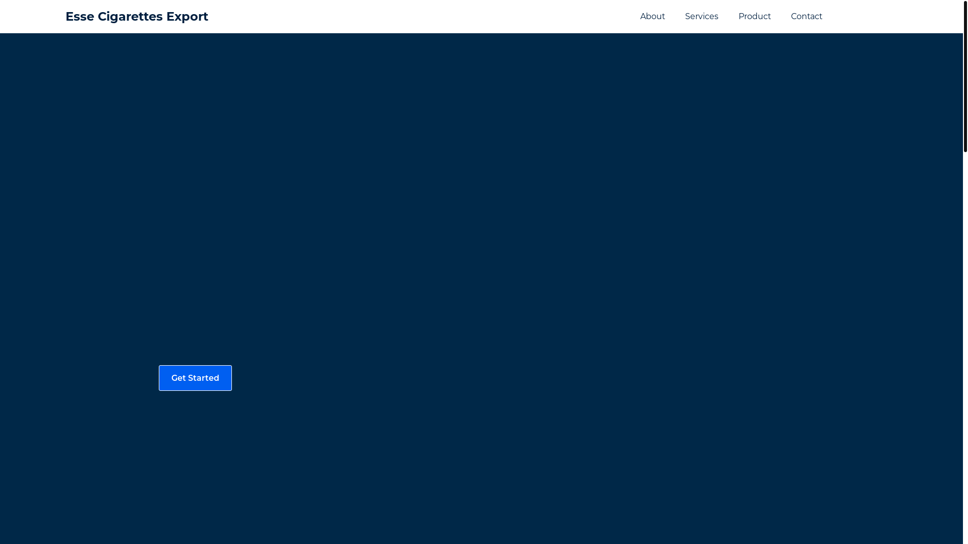 website screenshot of https://www.essecigarettes.com/