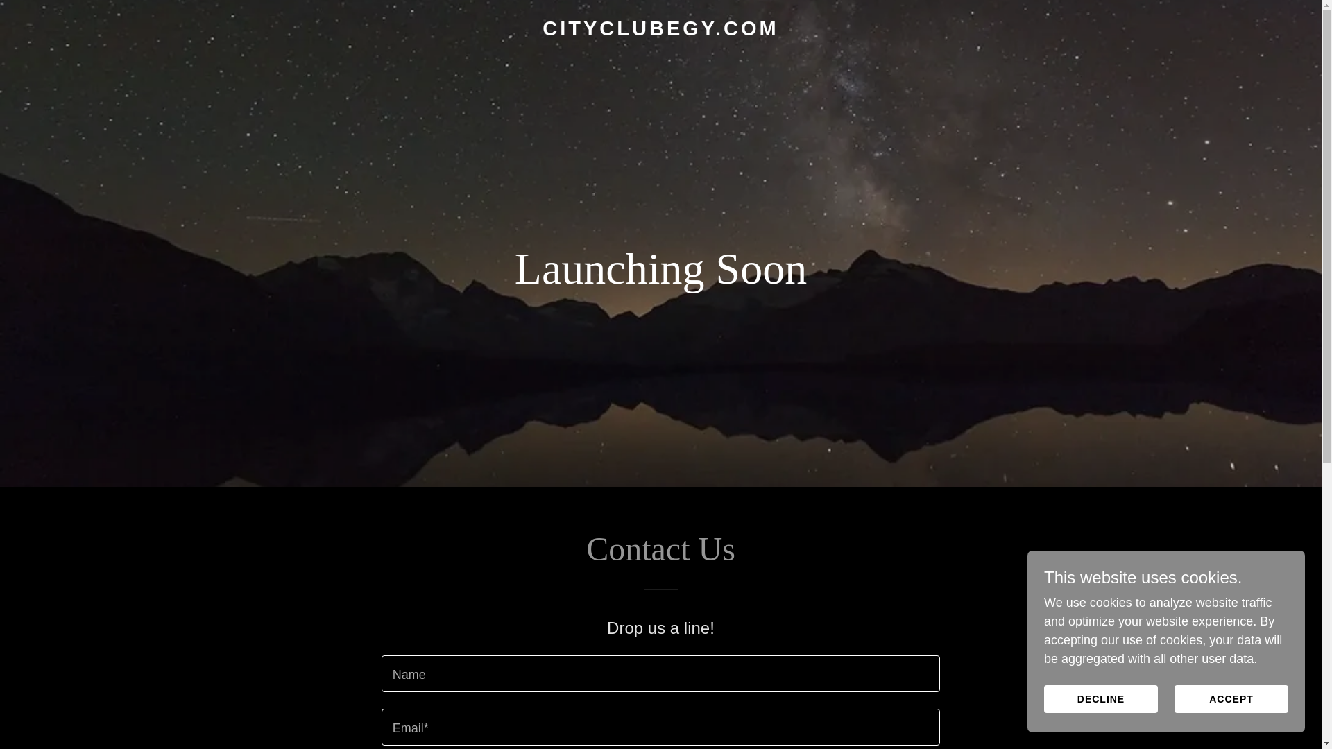 website screenshot of https://cityclubegy.com/