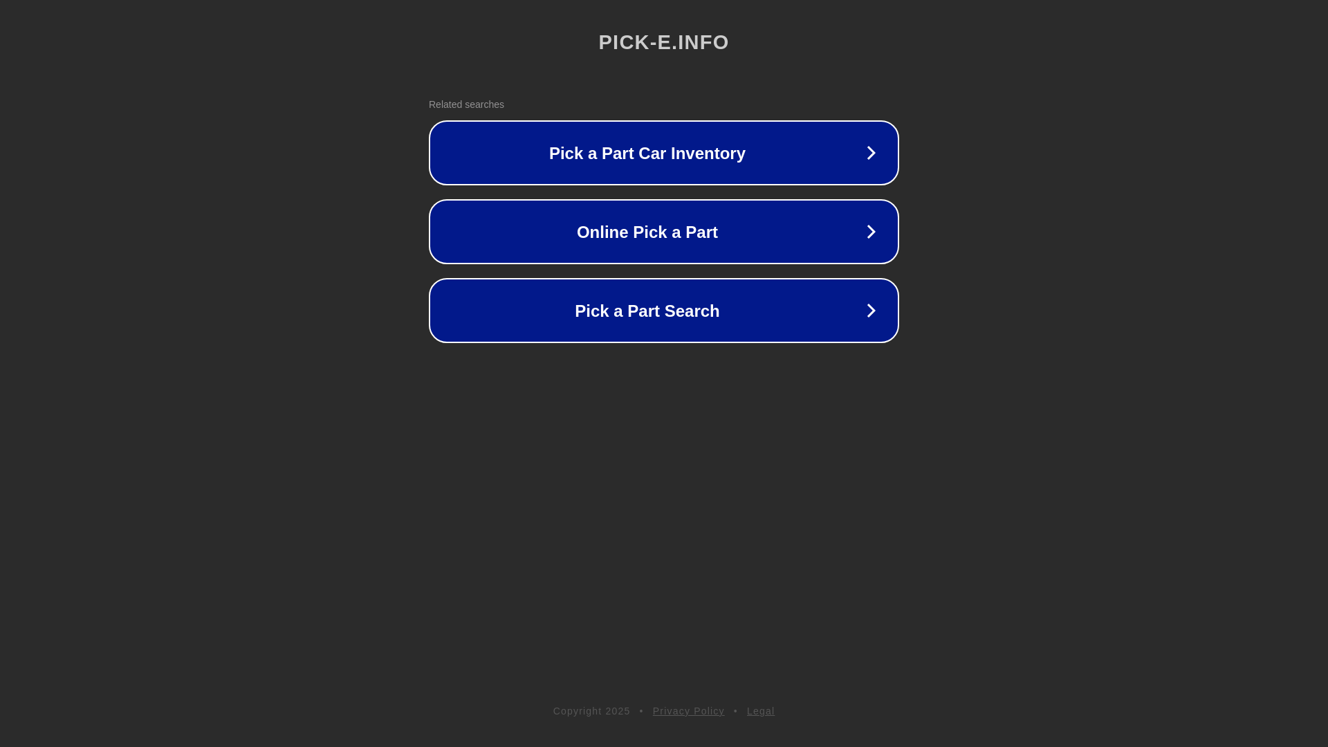 website screenshot of https://pick-e.info/