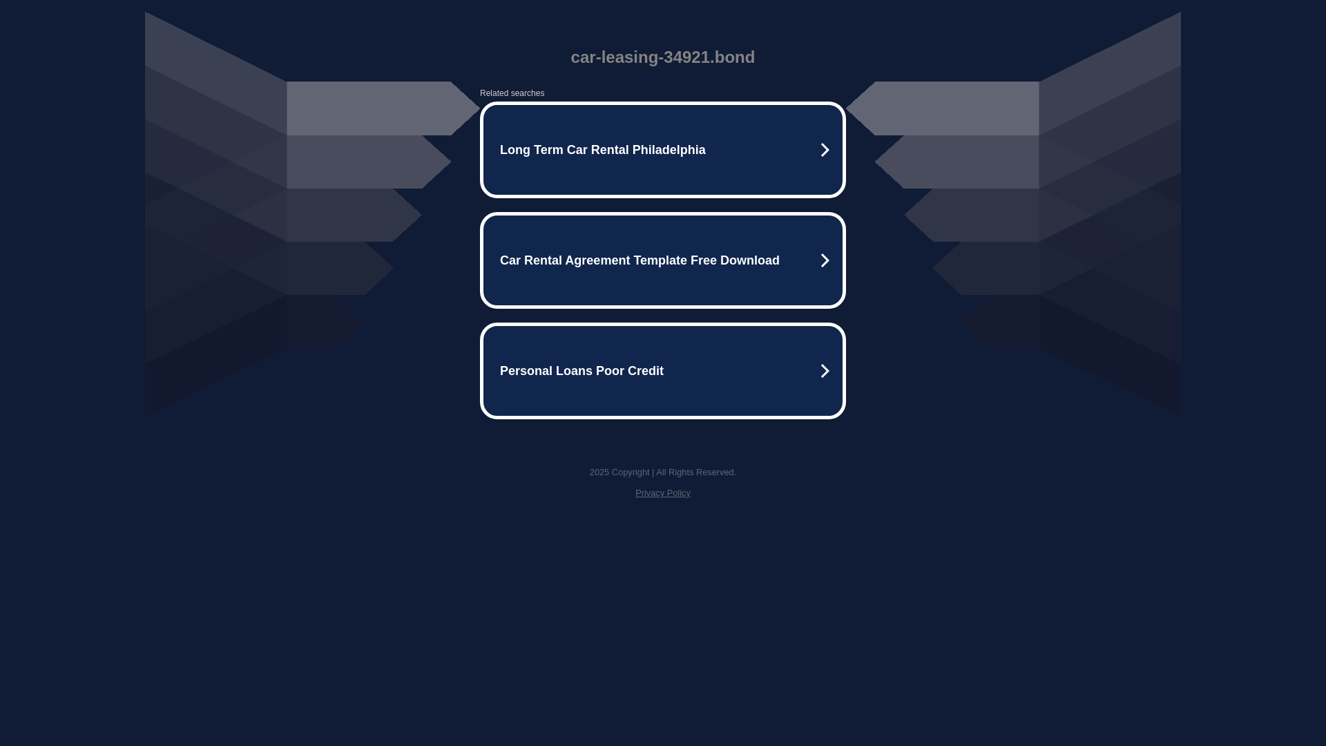 website screenshot of https://car-leasing-34921.bond/