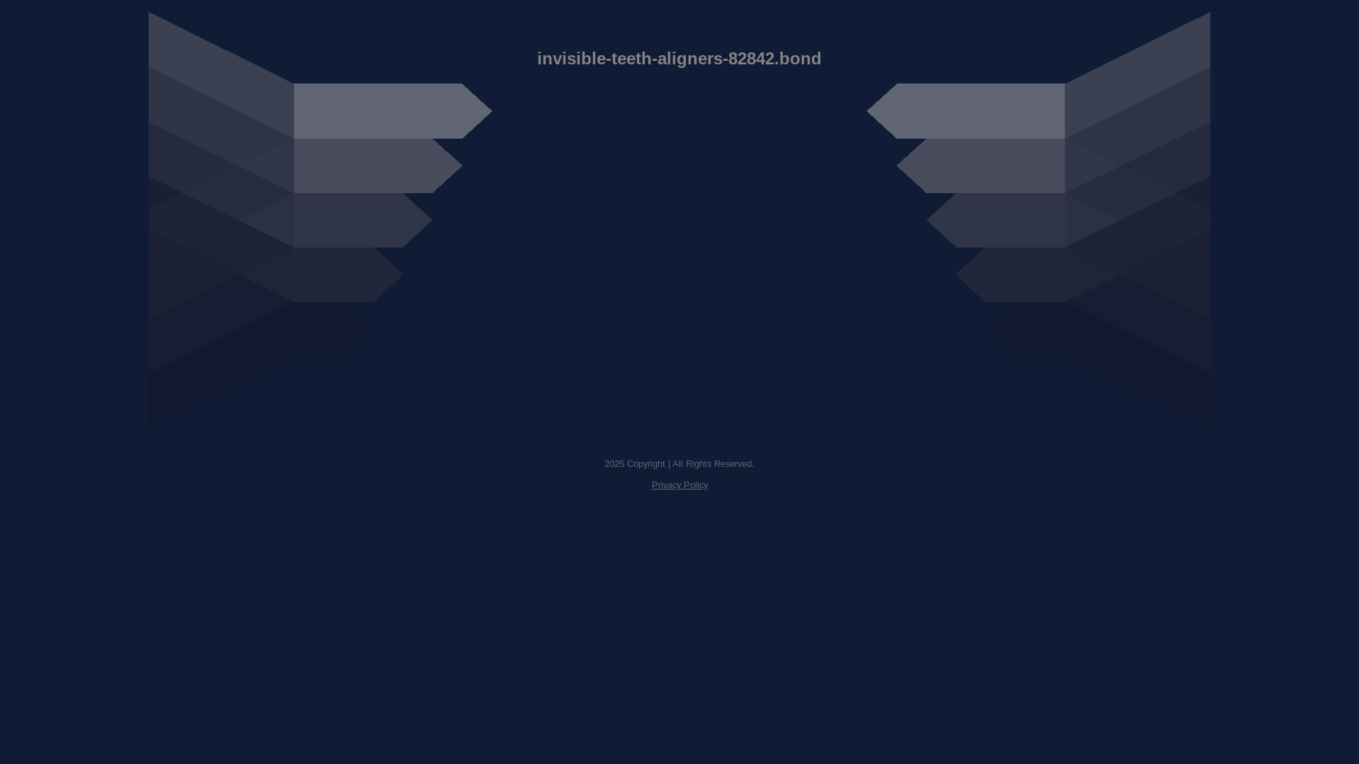 website screenshot of https://invisible-teeth-aligners-82842.bond/