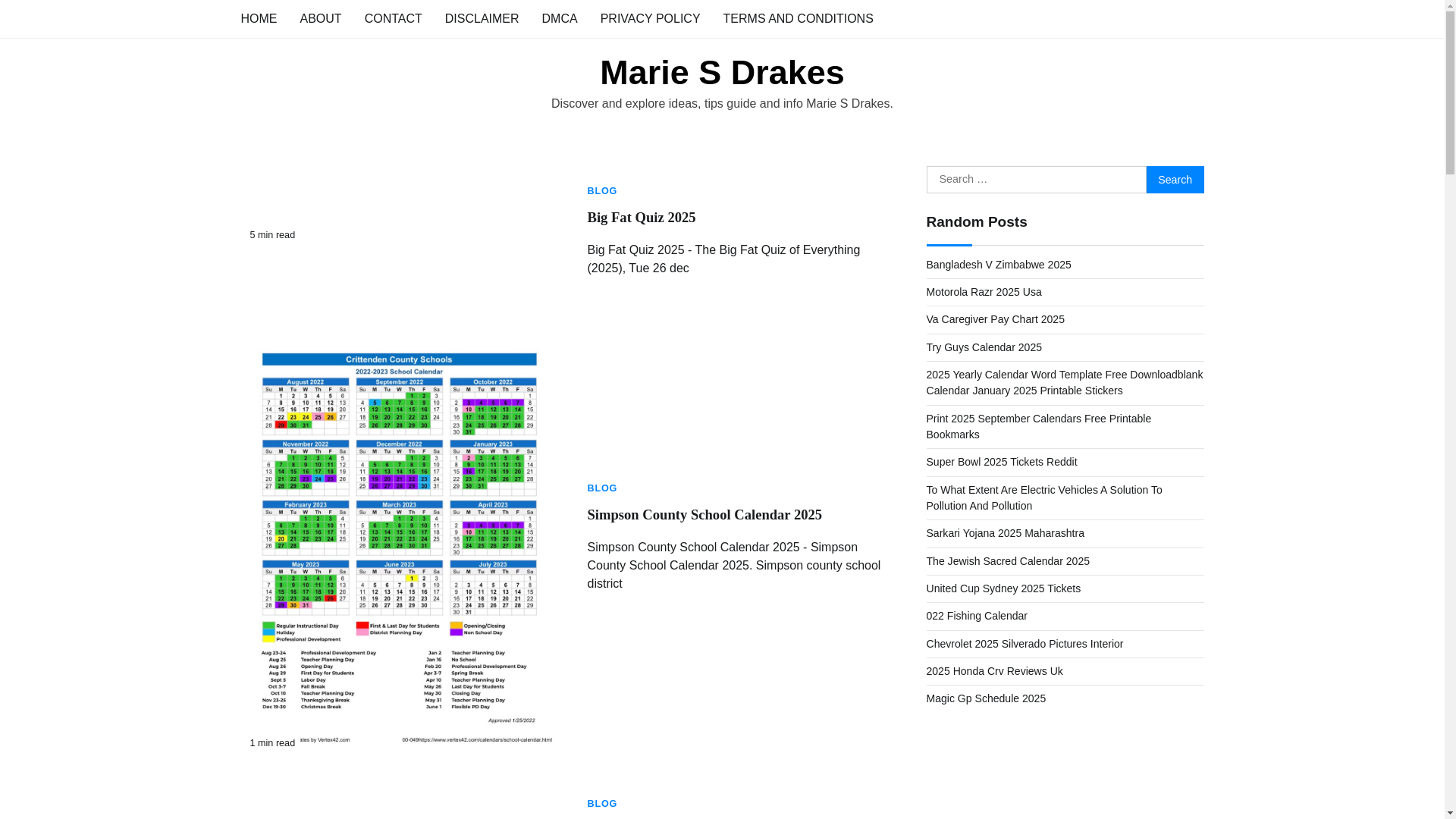 website screenshot of https://mariesdrakesg.pages.dev/