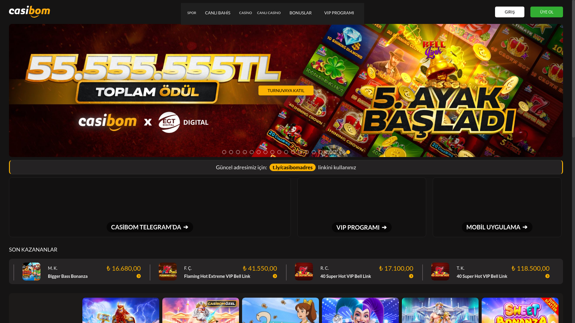 website screenshot of https://casbom933.com/