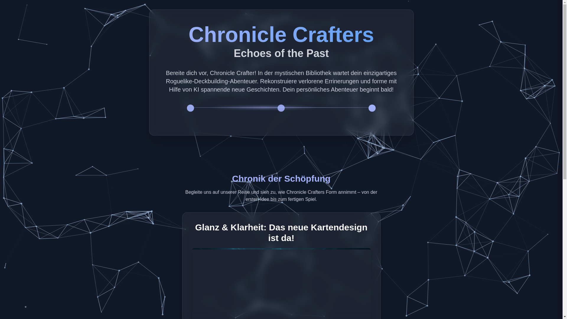 website screenshot of https://chronicle-crafters-game.com/
