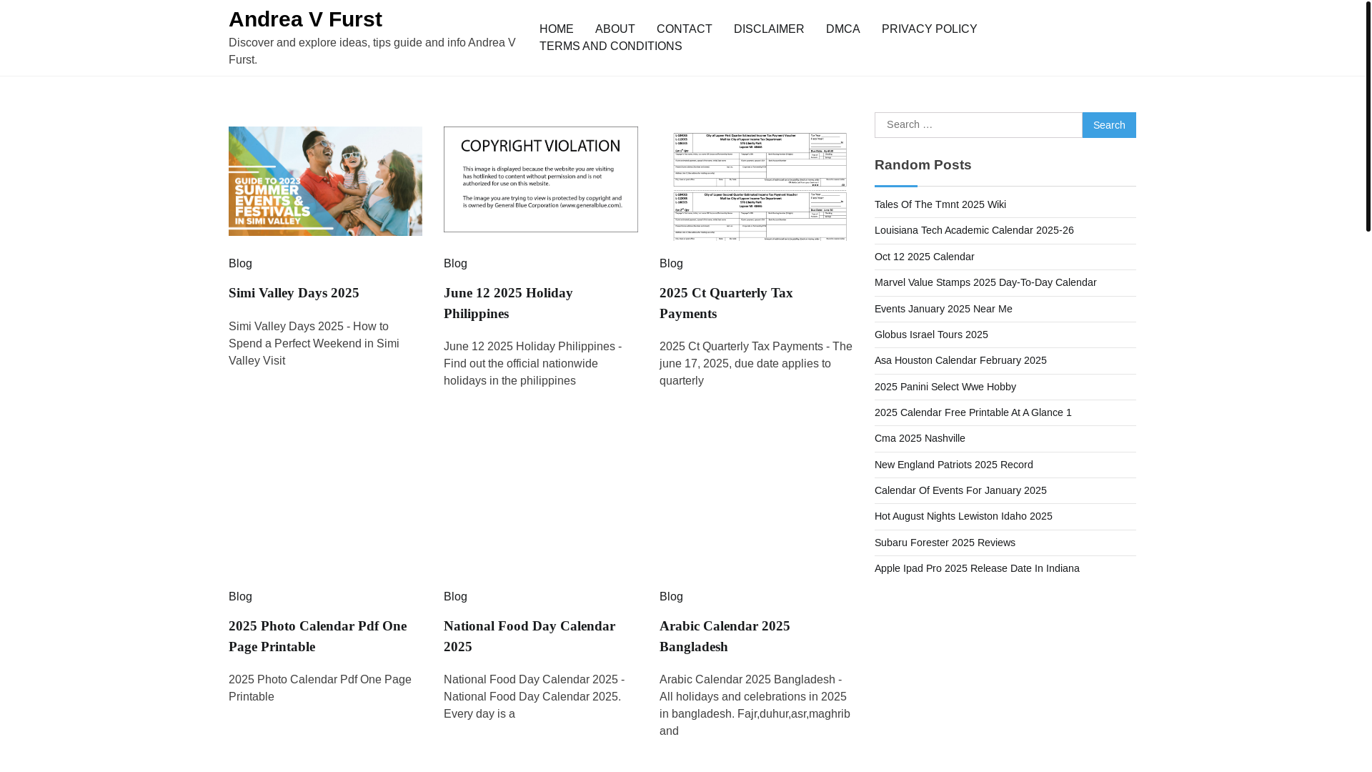 website screenshot of https://andreavfurst.pages.dev/