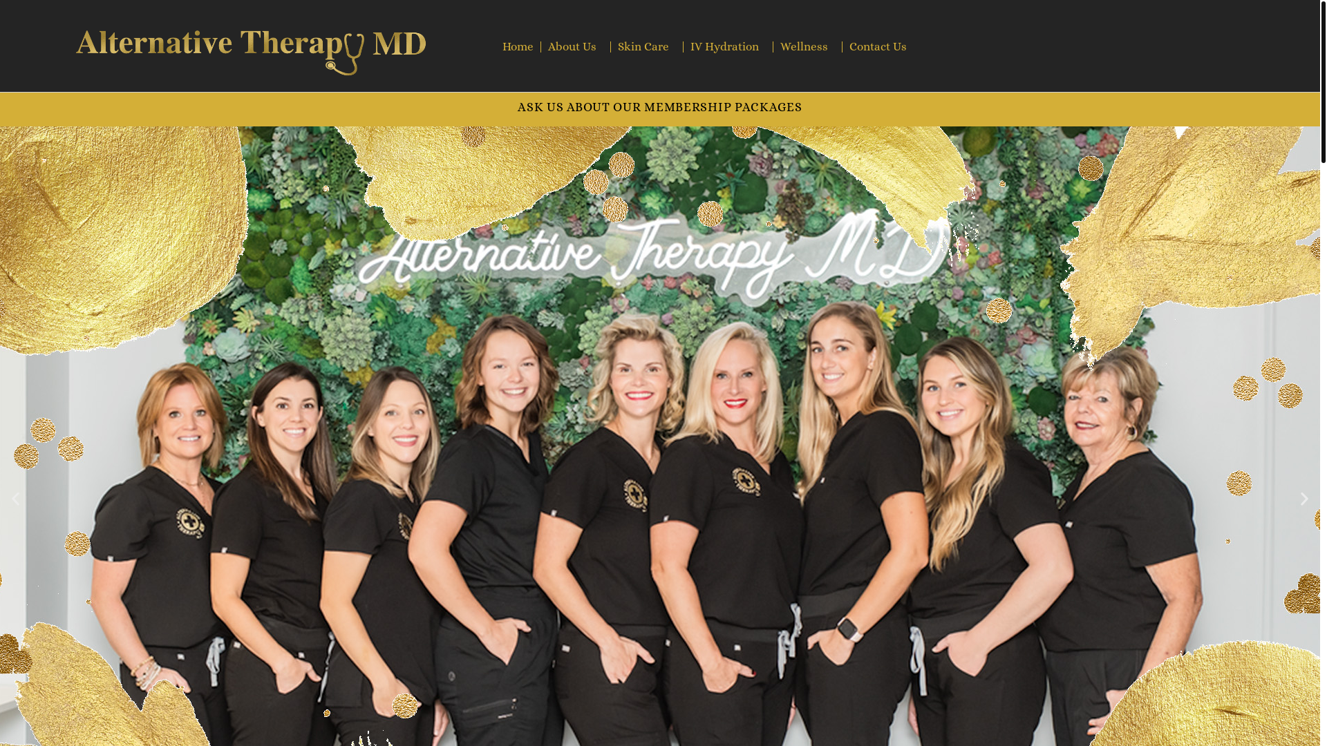 website screenshot of https://alternativetherapymd.info/