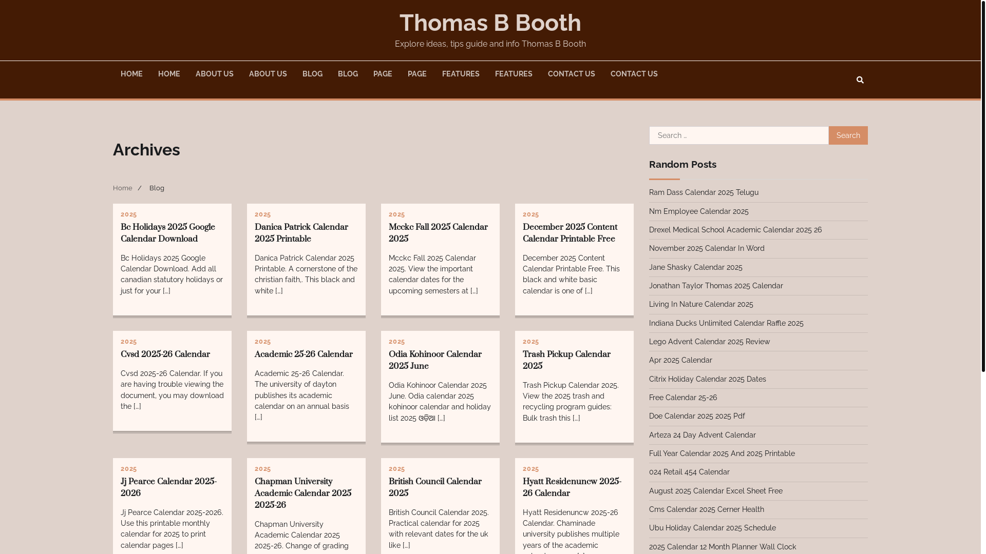 website screenshot of https://thomasbbooth.pages.dev/