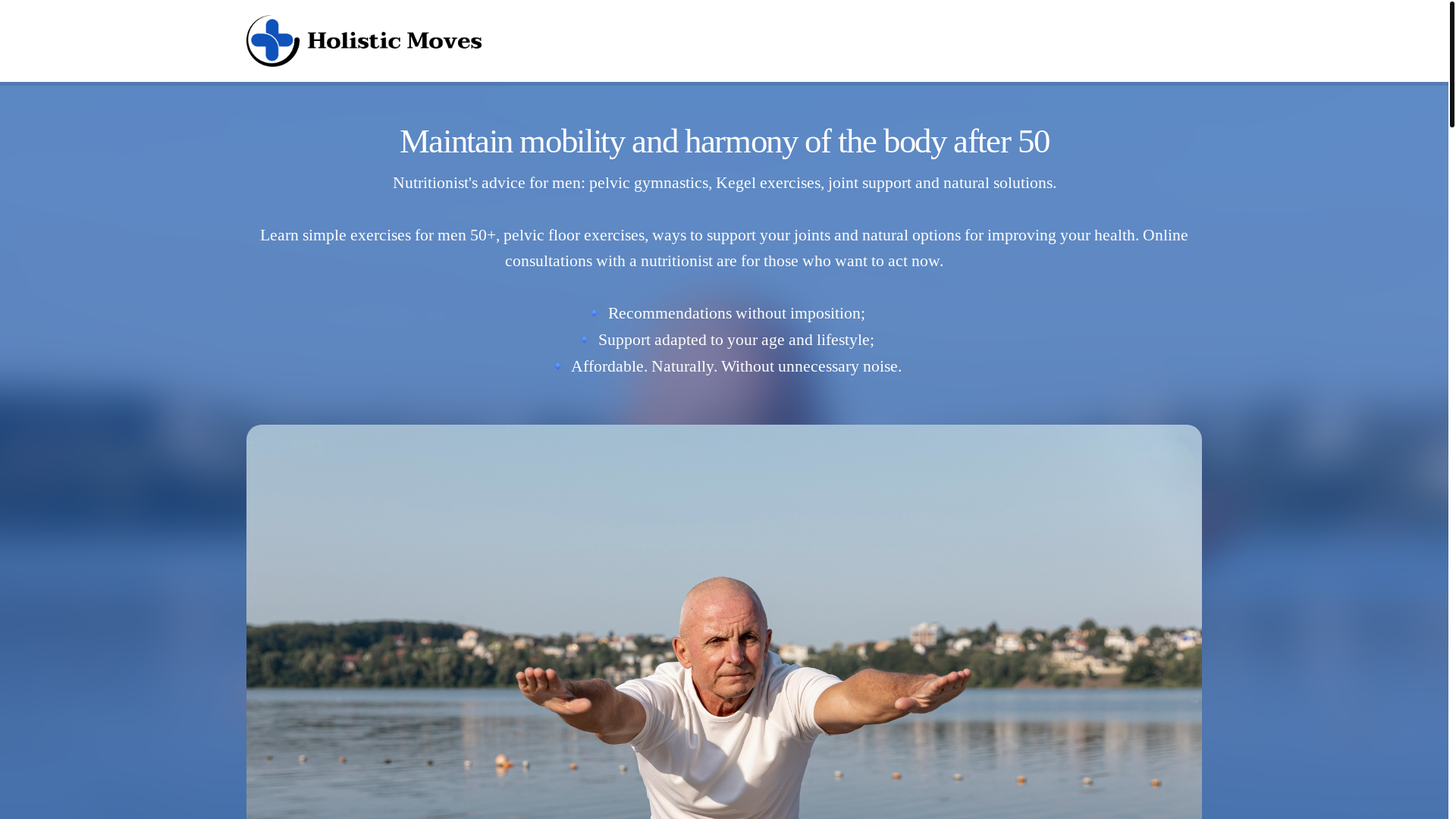 website screenshot of https://holisticmoveszone.info/
