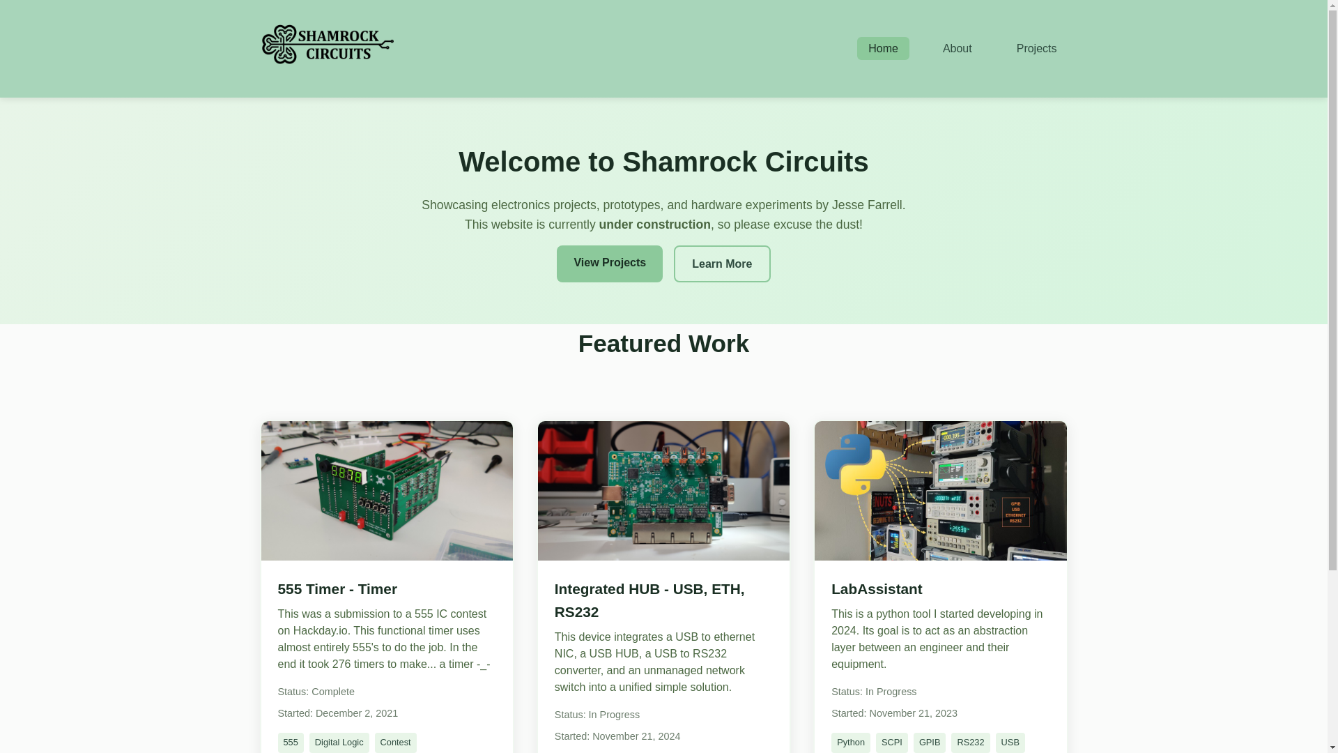 website screenshot of https://shamrock-circuits-public.pages.dev/