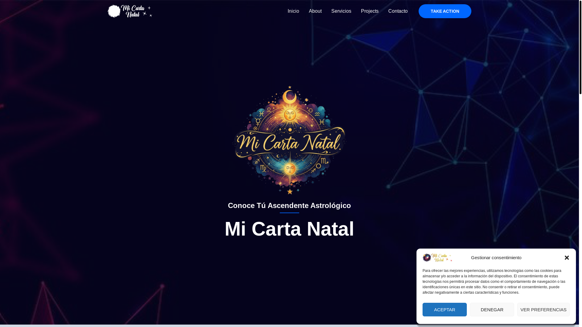 website screenshot of https://micartanatal.eu/