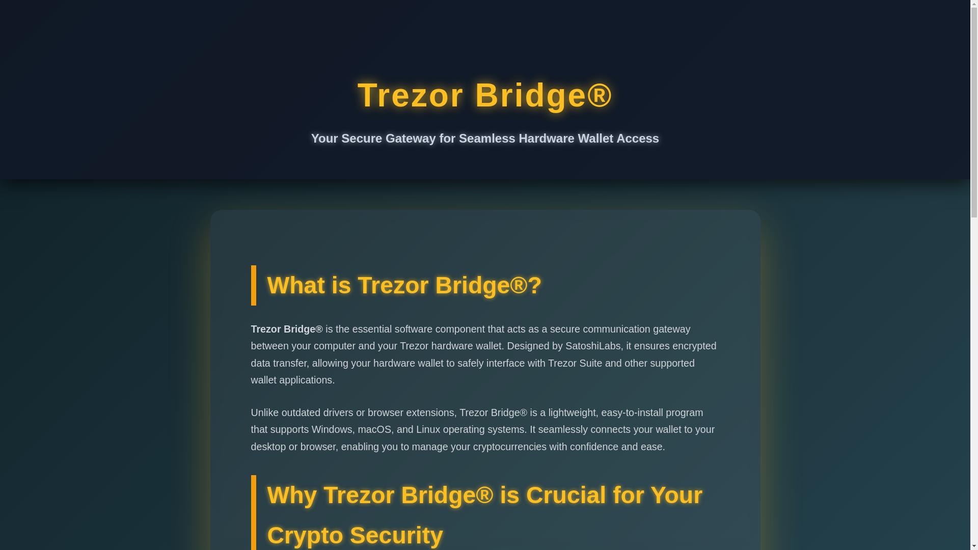 website screenshot of https://project-trezor-bridge-jng.pages.dev/
